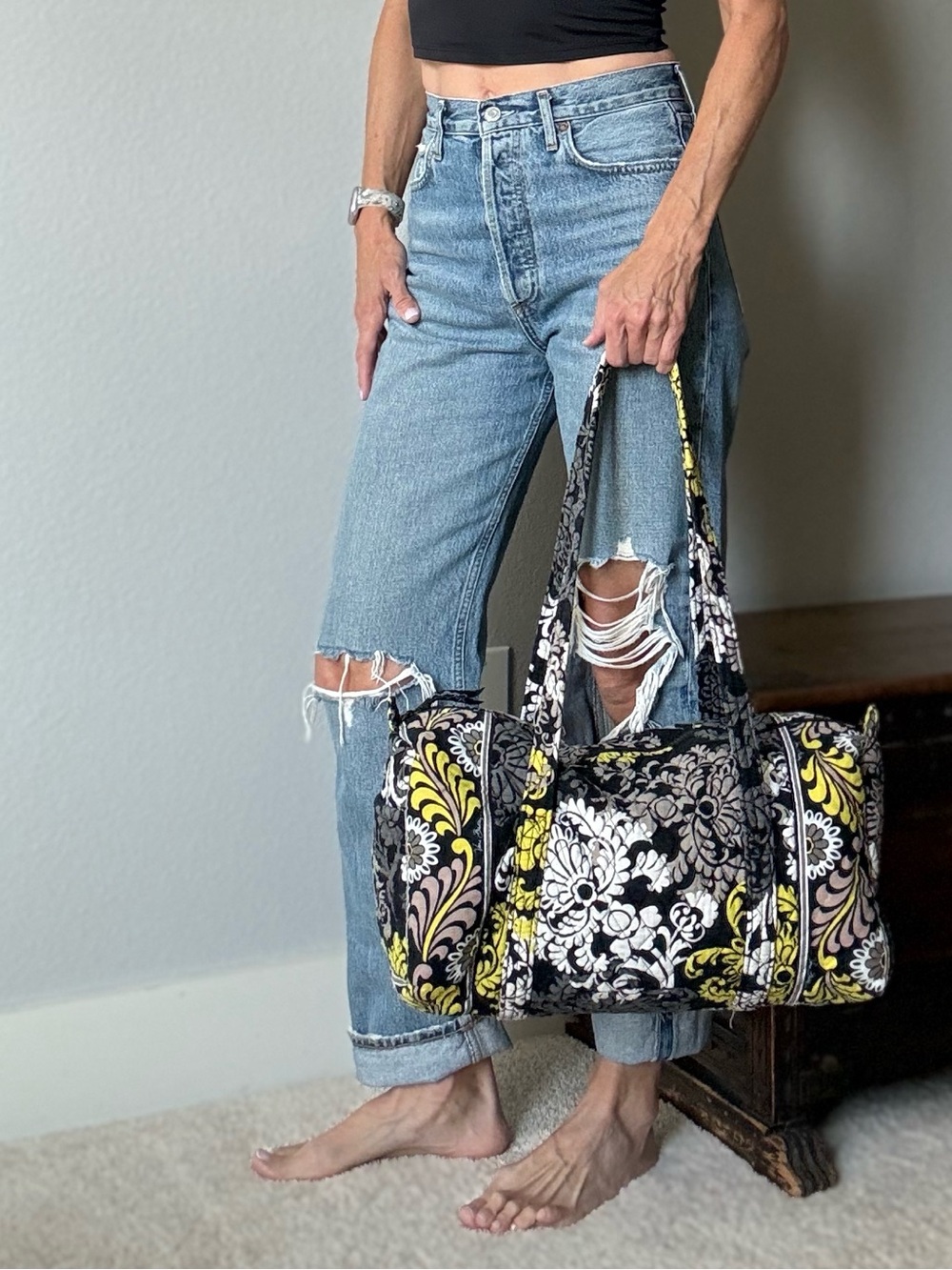 Vera Bradley duffel bag